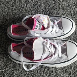 Girls Converse Chuck Taylor all star grey size 1